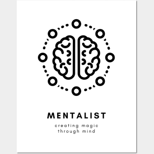 attractive Mentalist T-Shirt Posters and Art